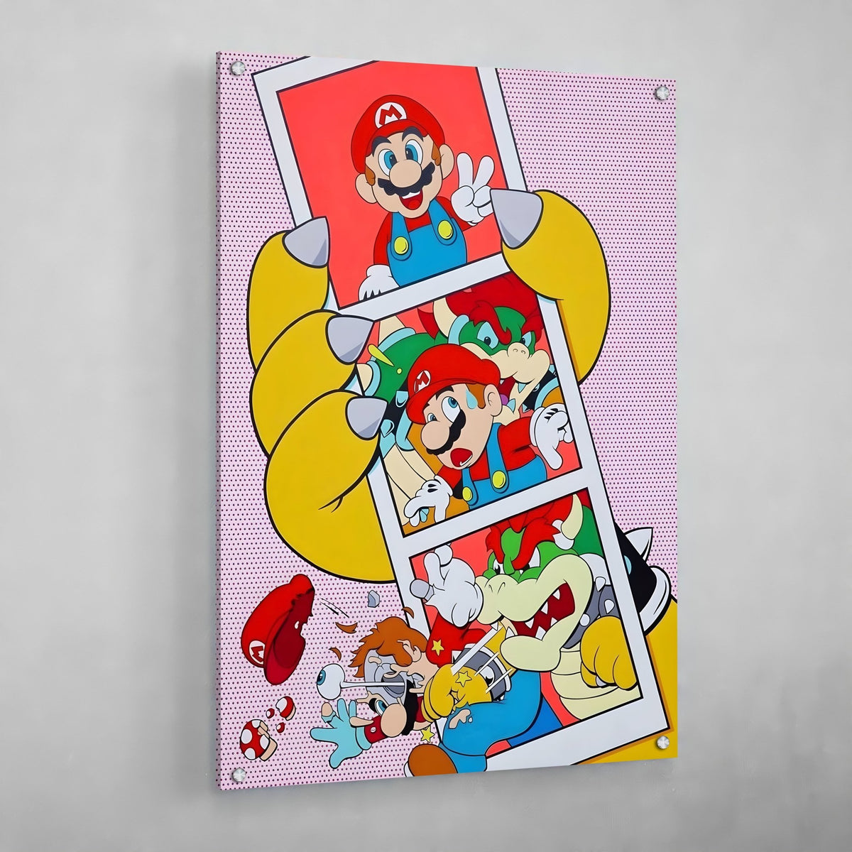 Tableau Pop Art Mario - The Art Avenue
