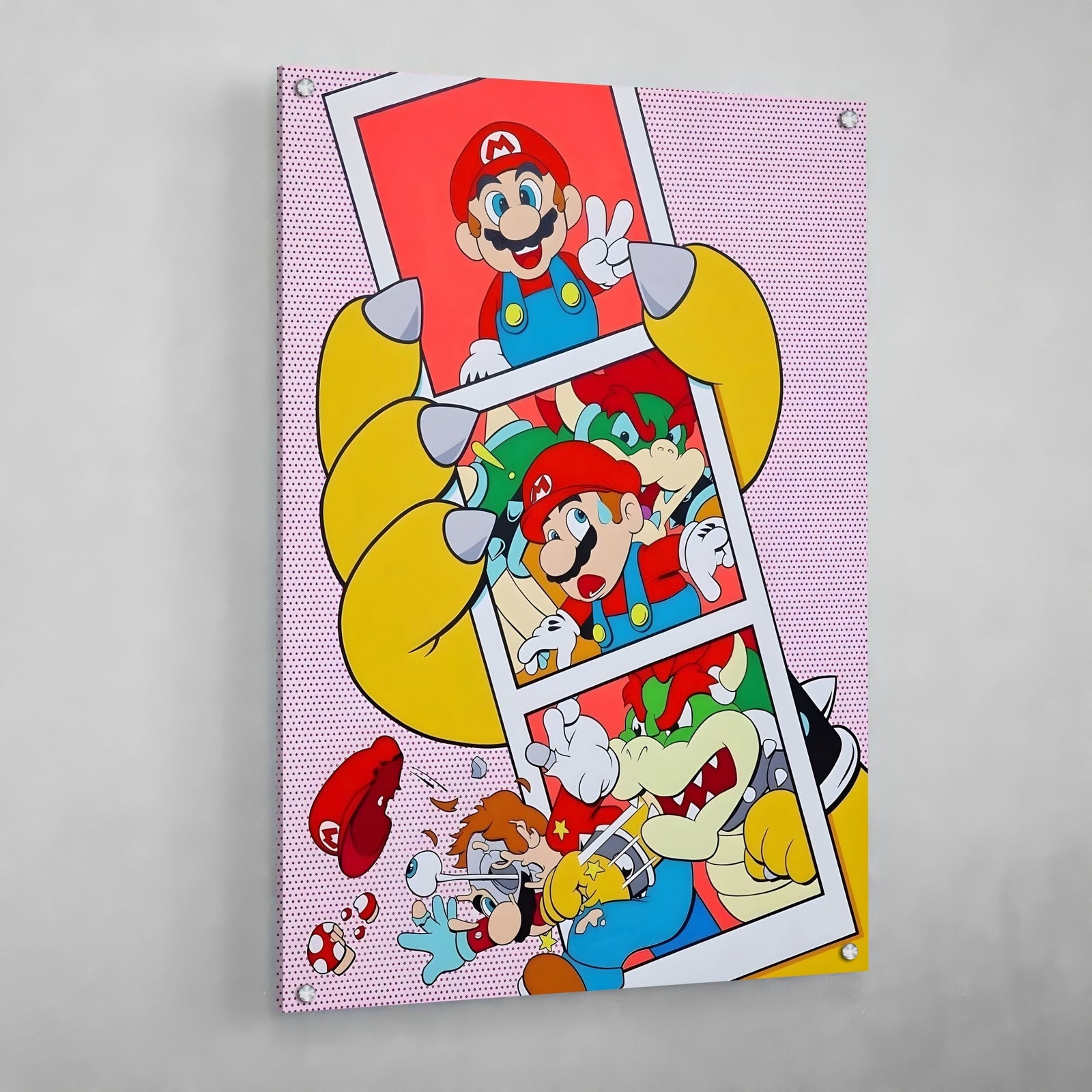 Tableau Pop Art Mario - The Art Avenue