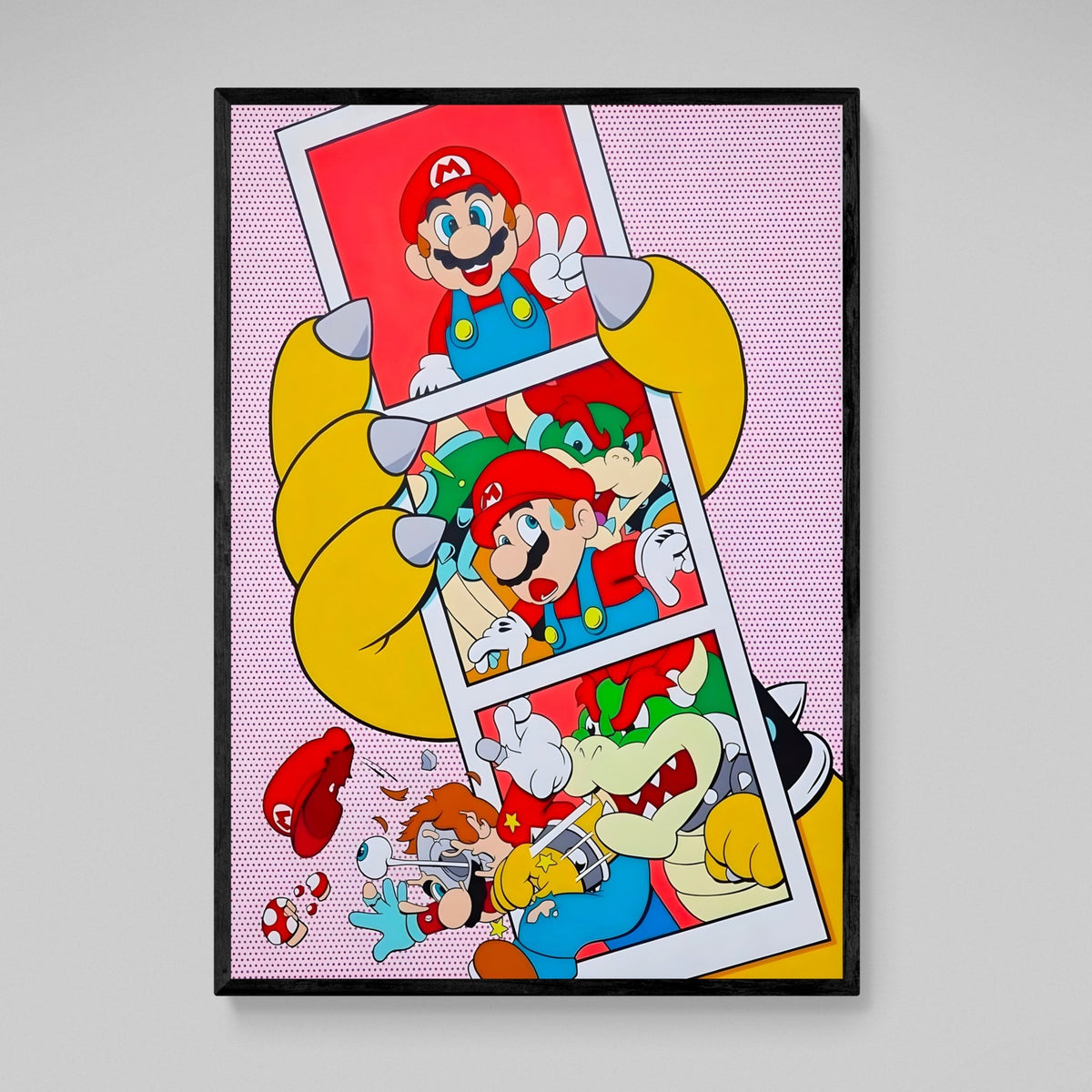 Tableau Pop Art Mario - The Art Avenue