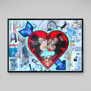 Tableau Pop Art Mickey & Minnie - The Art Avenue