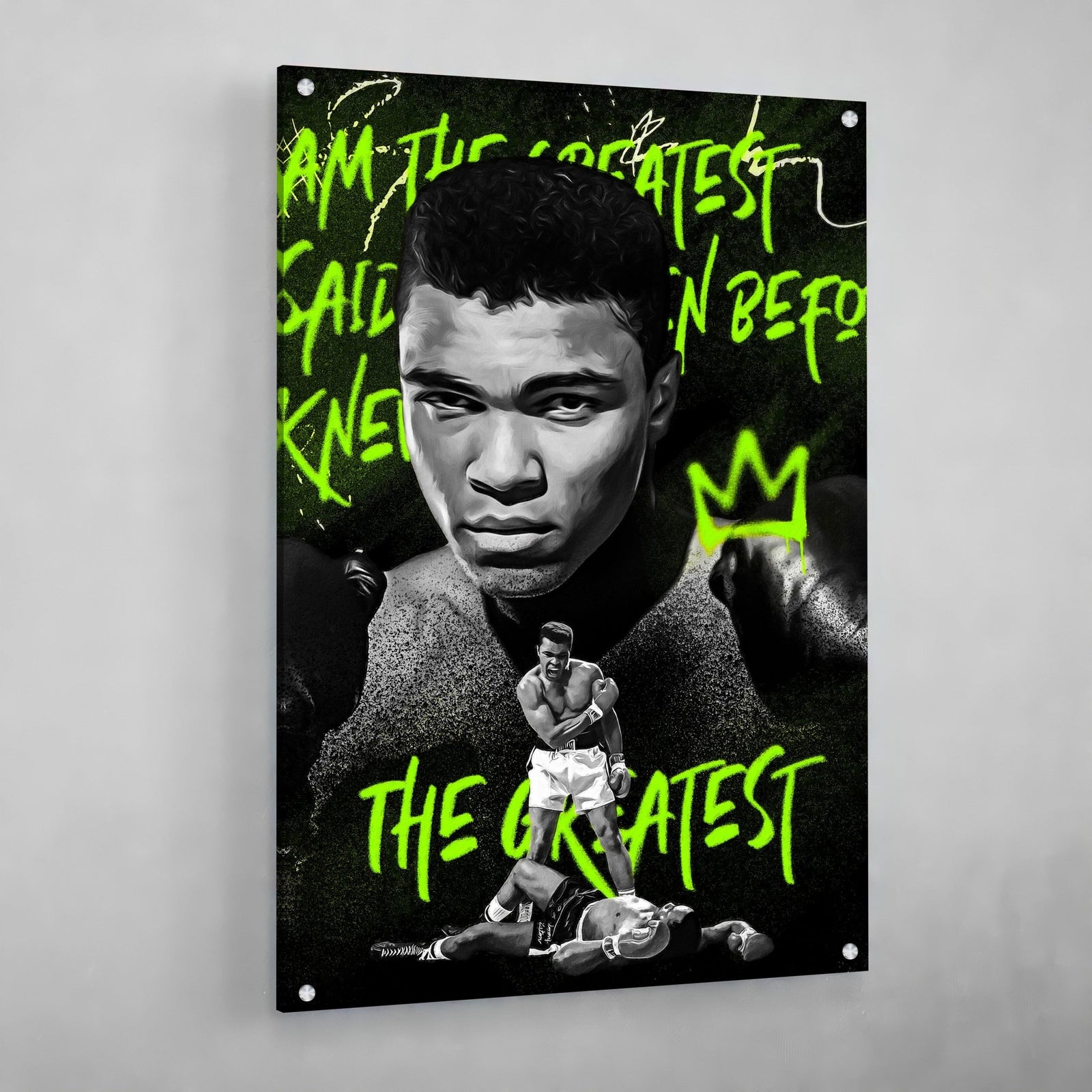 Tableau Pop Art Mohamed Ali - The Art Avenue