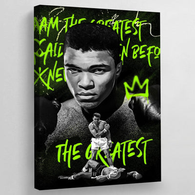 Tableau Pop Art Mohamed Ali - The Art Avenue