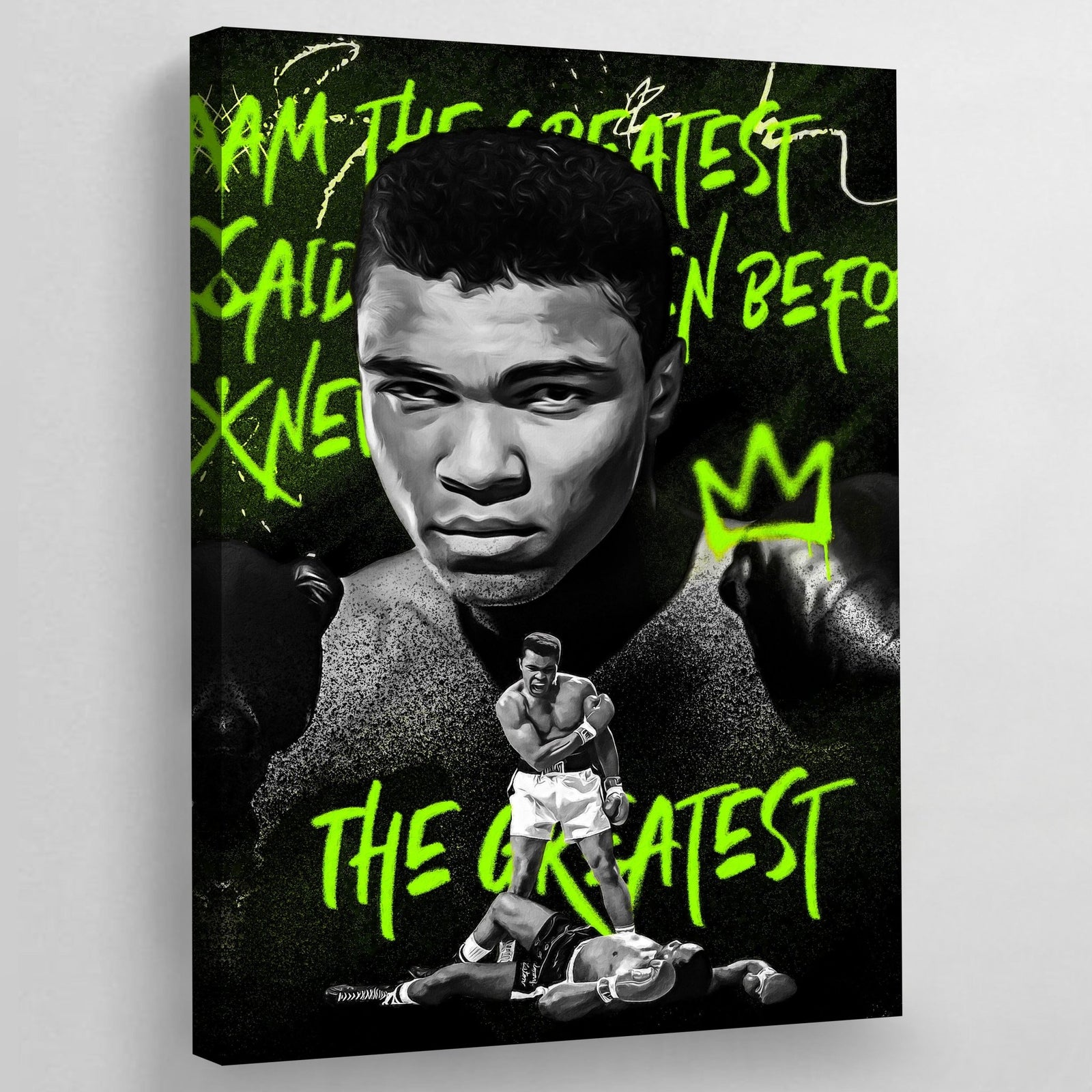 Tableau Pop Art Mohamed Ali - The Art Avenue