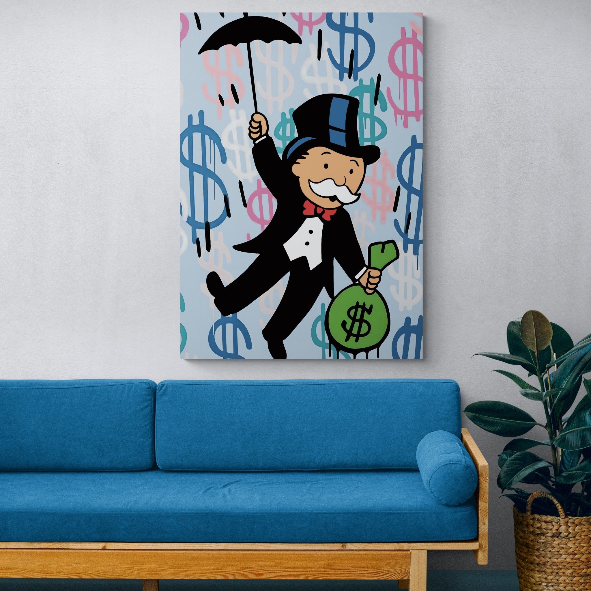 Décoration murale Alec Monopoly Crypto Money inspirante Décoration murale Alec Monopoly Crypto Money inspirante