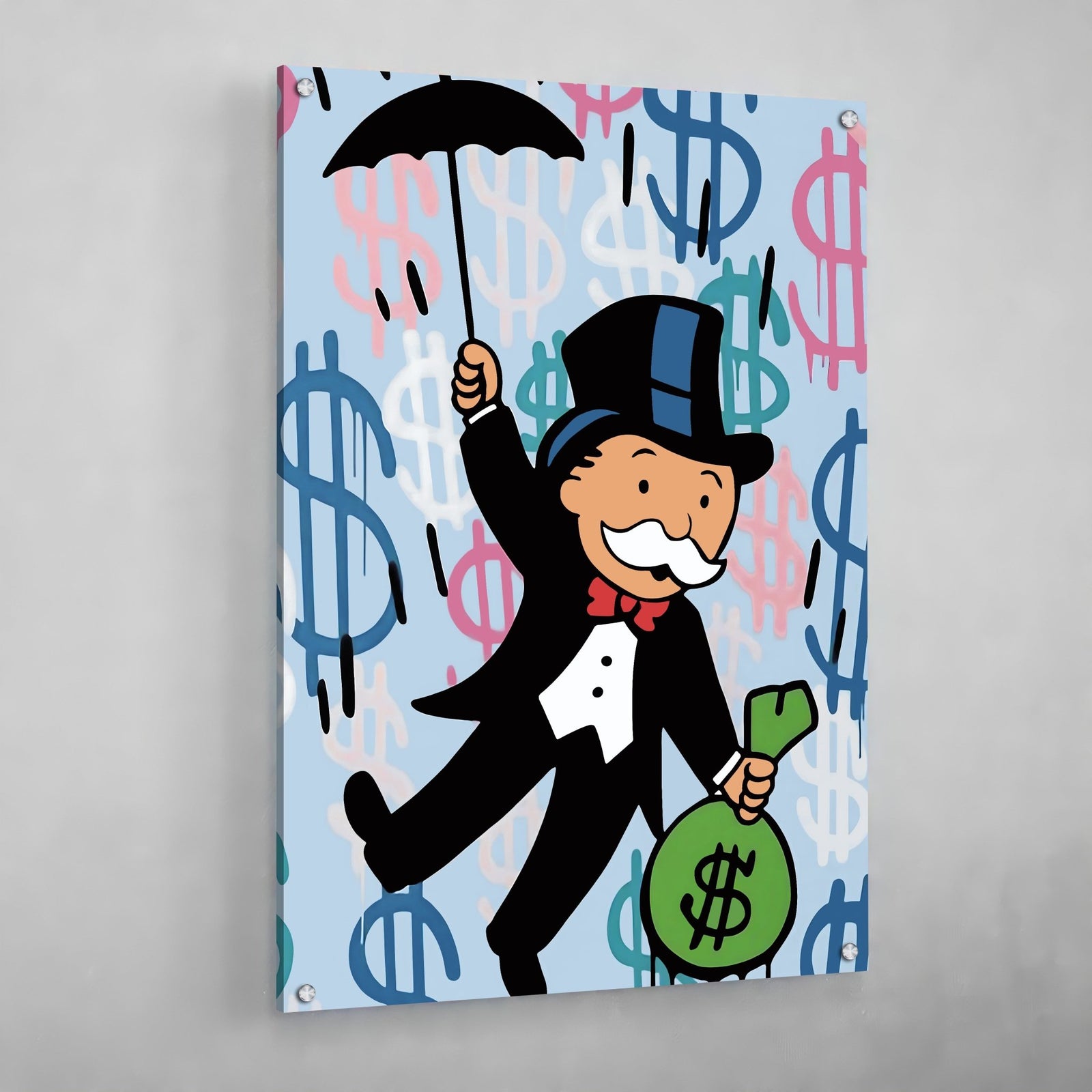 Tableau Pop Art Monopoly - The Art Avenue
