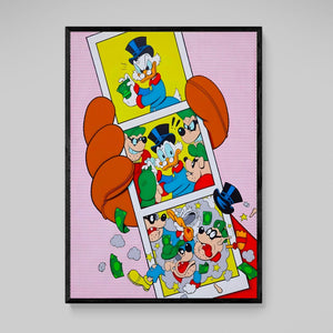 Tableau Pop Art Picsou - The Art Avenue
