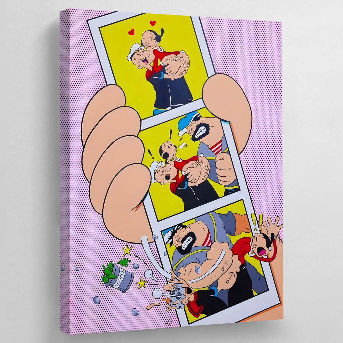 Tableau Pop Art Popeye - The Art Avenue