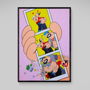 Tableau Pop Art Popeye - The Art Avenue
