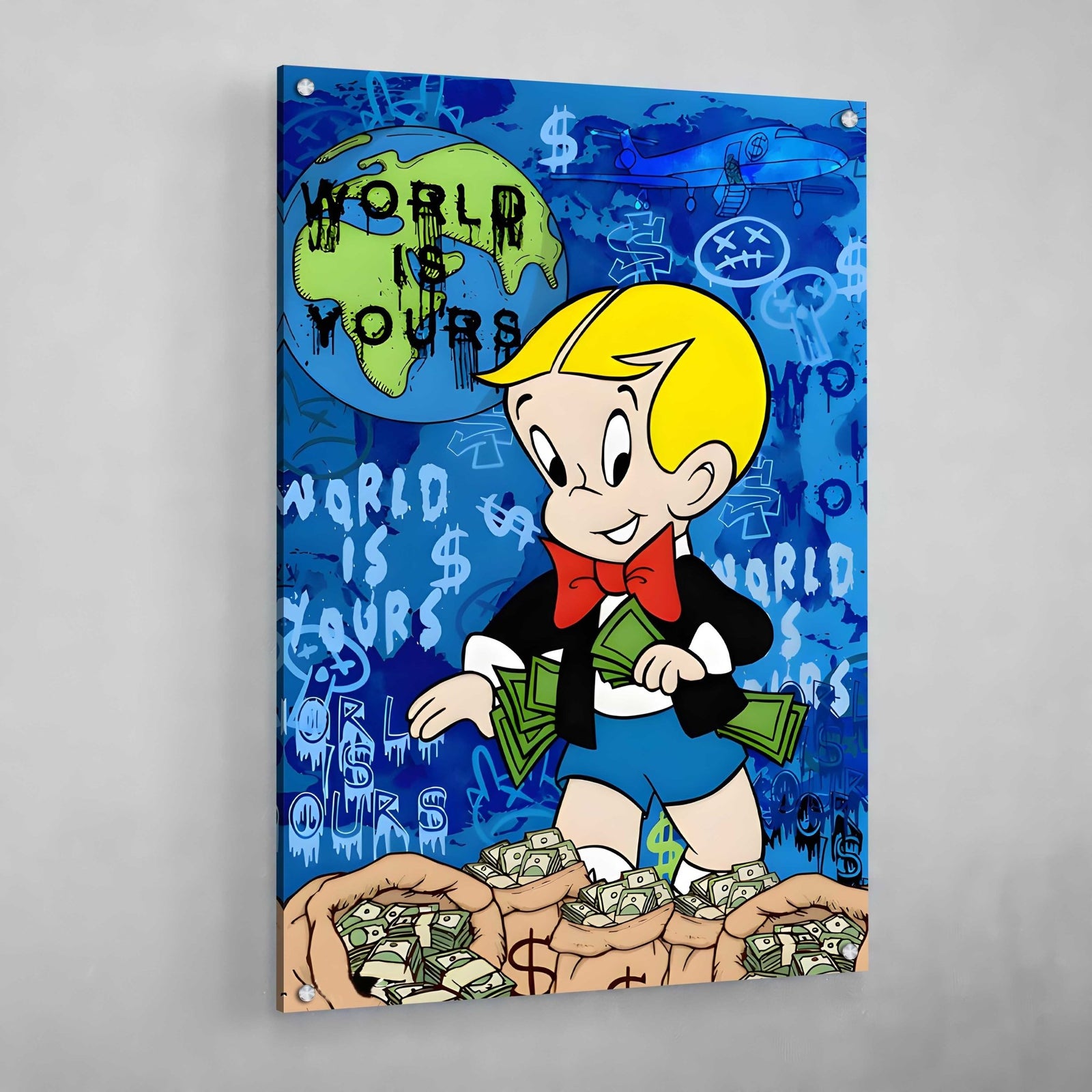 Tableau Pop Art Richie Rich - The Art Avenue
