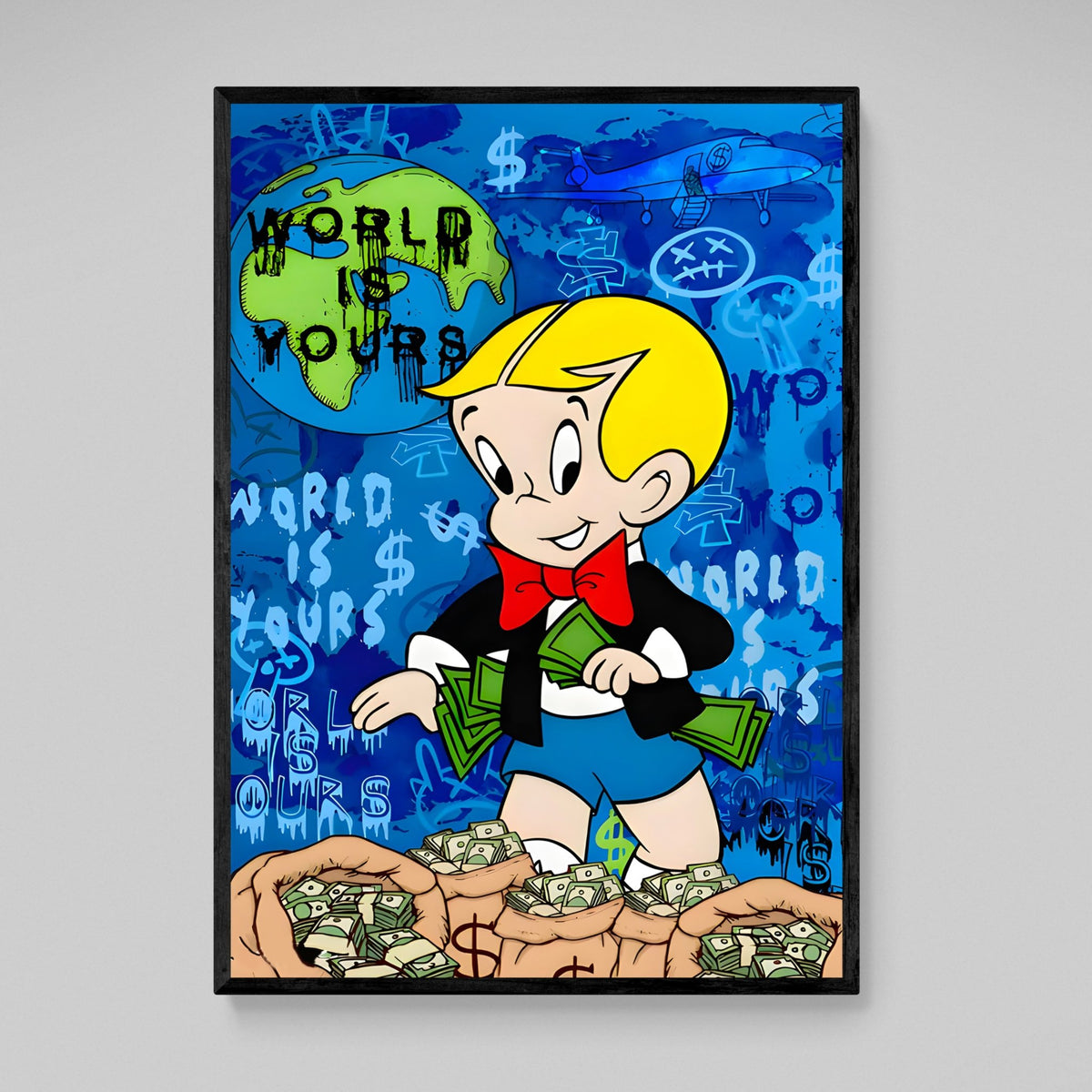 Tableau Pop Art Richie Rich - The Art Avenue