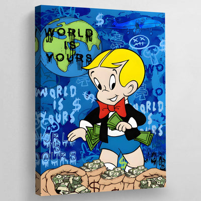 Tableau Pop Art Richie Rich - The Art Avenue