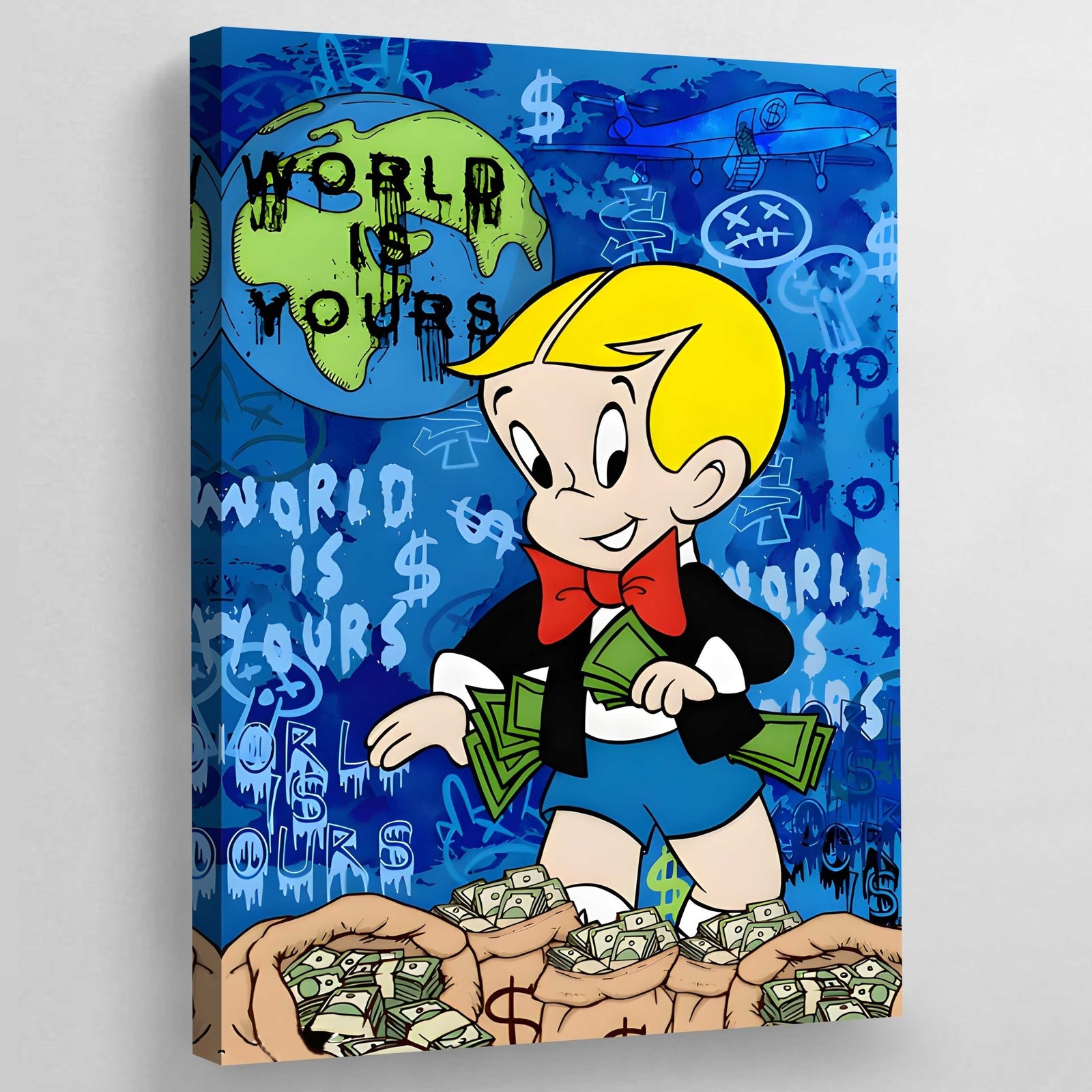 Tableau Pop Art Richie Rich - The Art Avenue