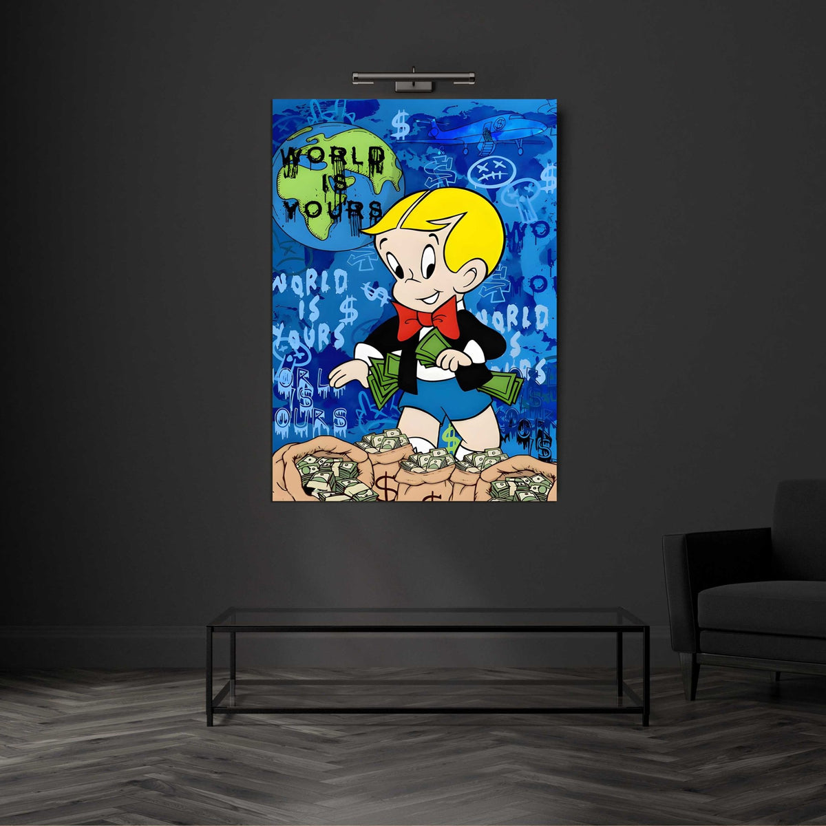 Tableau Pop Art Richie Rich - The Art Avenue