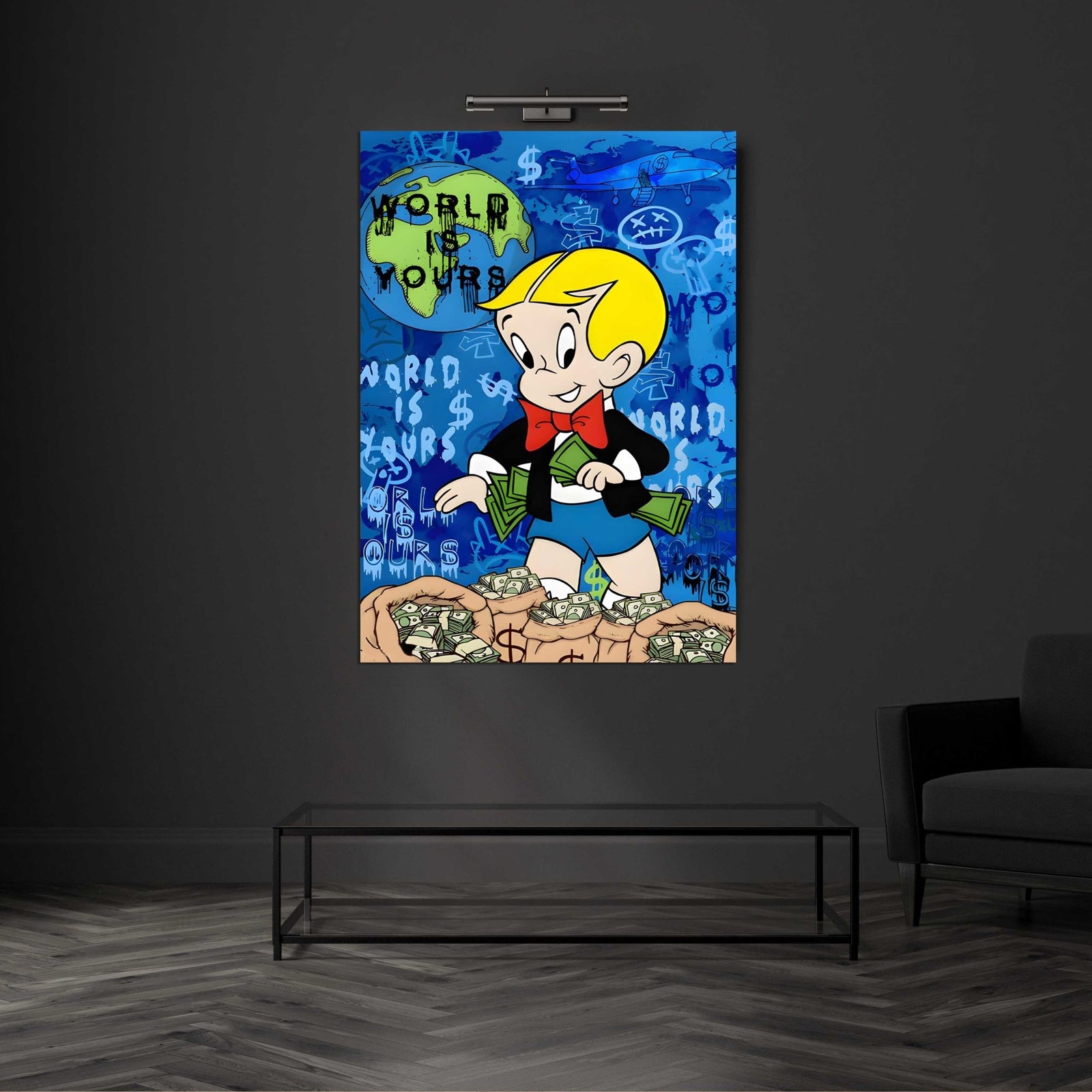 Tableau Pop Art Richie Rich - The Art Avenue