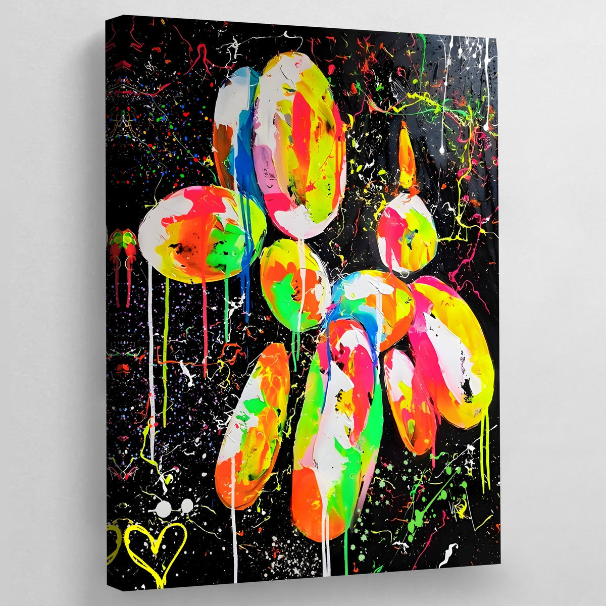 Tableau Pop Art Sculpture Koons - The Art Avenue