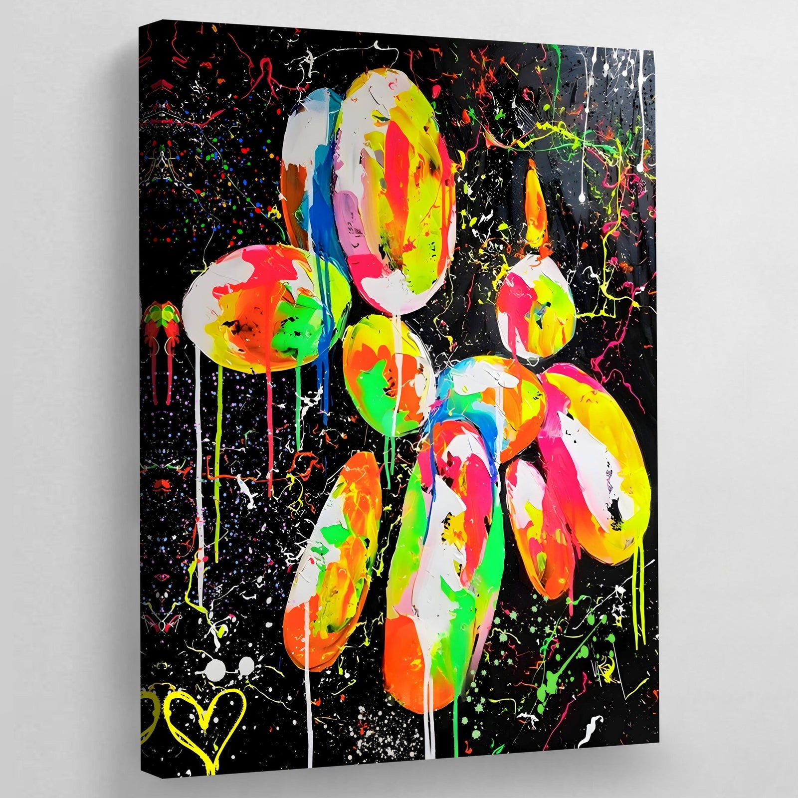 Tableau Pop Art Sculpture Koons - The Art Avenue