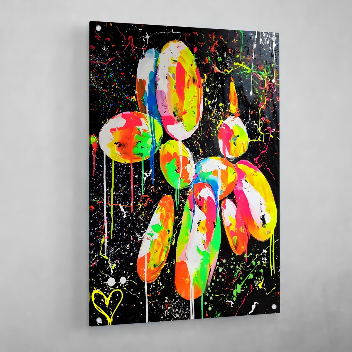 Tableau Pop Art Sculpture Koons - The Art Avenue