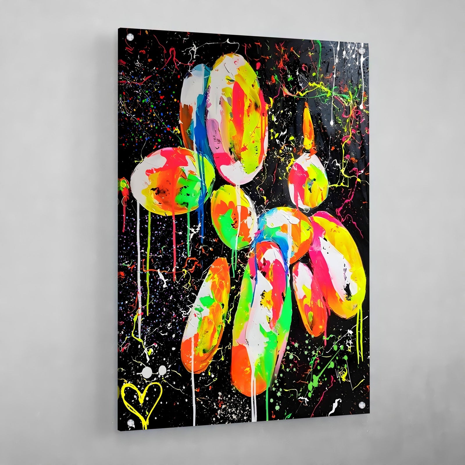 Tableau Pop Art Sculpture Koons - The Art Avenue