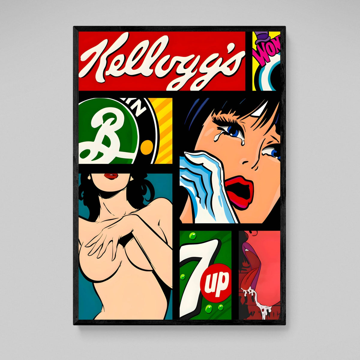 Tableau Pop Art Sexy - The Art Avenue