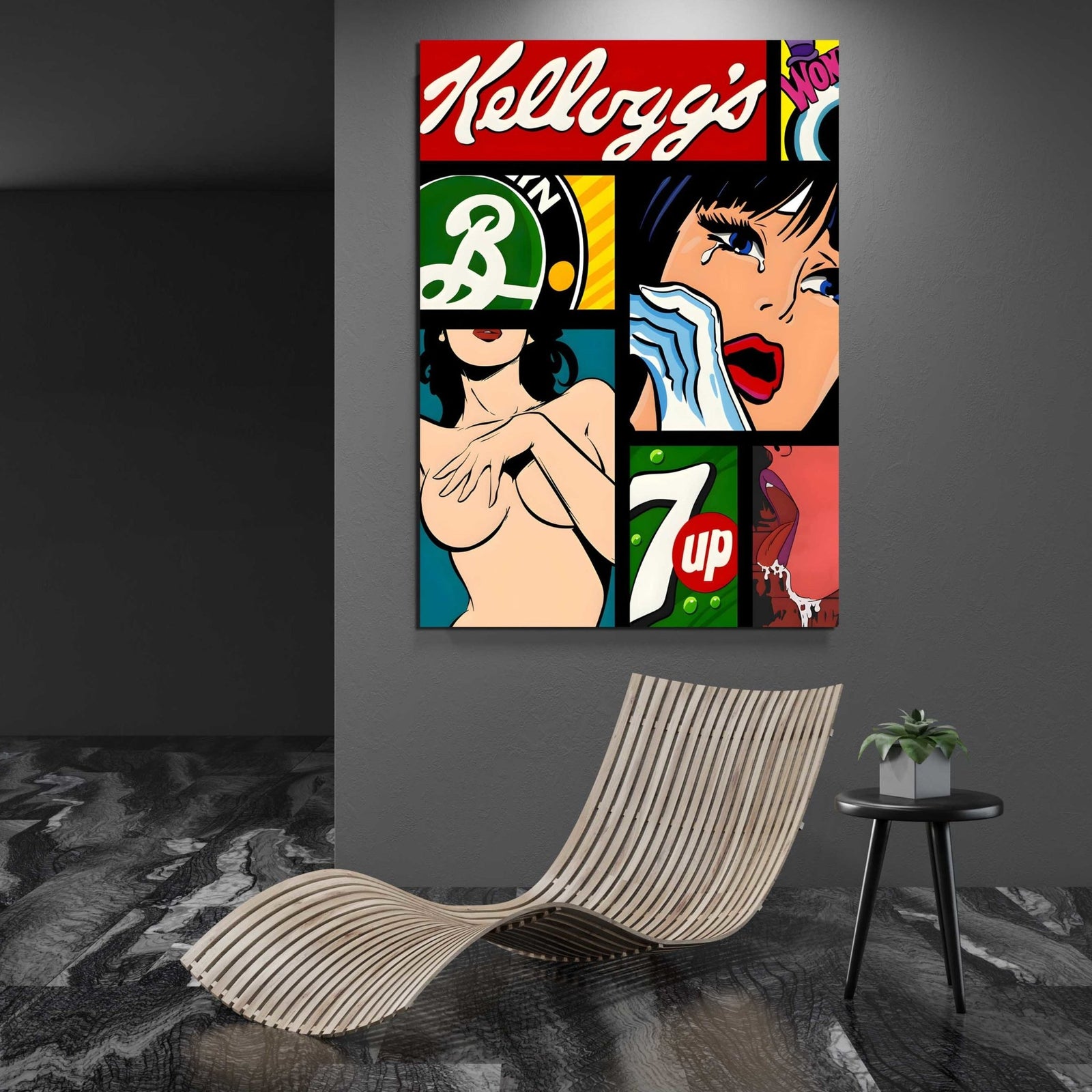 Tableau Pop Art Sexy - The Art Avenue