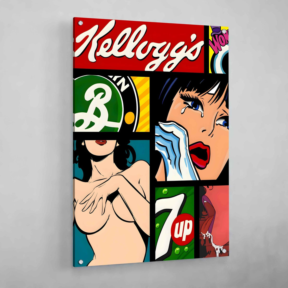 Tableau Pop Art Sexy - The Art Avenue