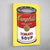 Tableau Pop Art Soupe Campbell Rouge - The Art Avenue