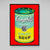 Tableau Pop Art Soupe Campbell Vert - The Art Avenue
