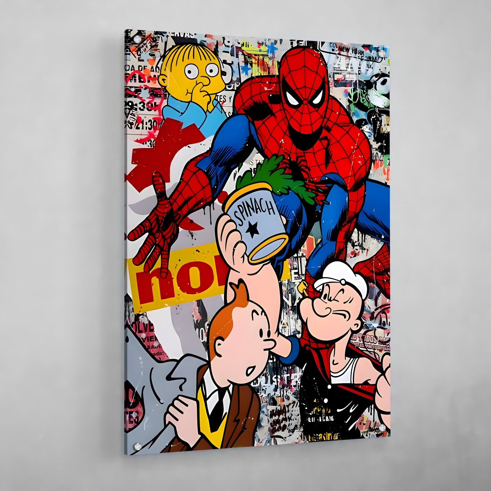 Tableau Pop Art Spider-Man - The Art Avenue