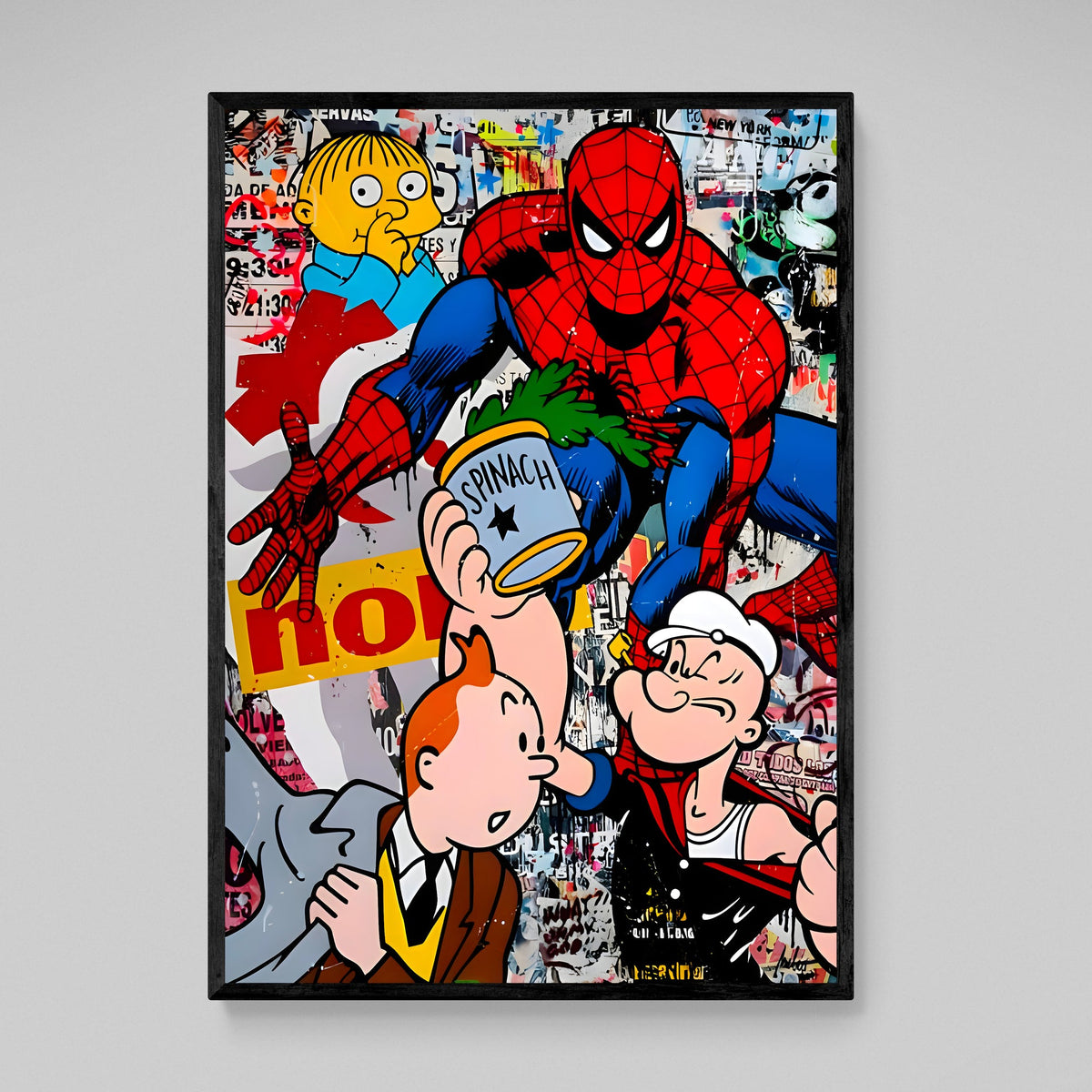 Tableau Pop Art Spider-Man - The Art Avenue