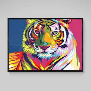 Tableau Pop Art Tigre - The Art Avenue