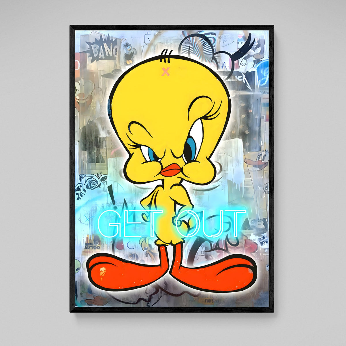 Tableau Pop Art Titi - The Art Avenue