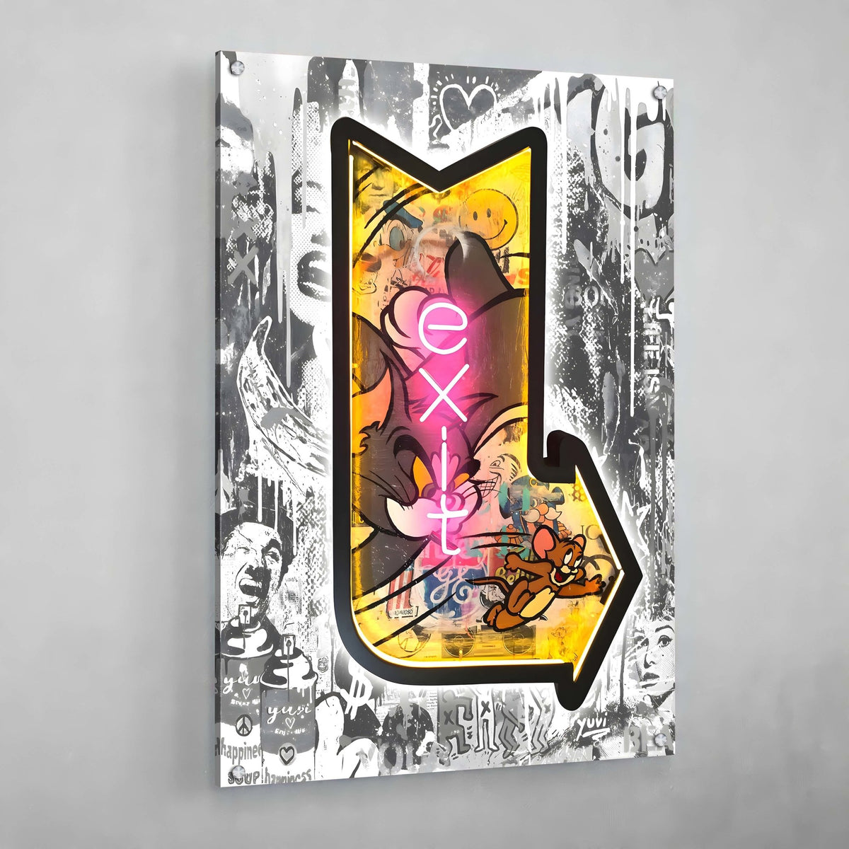 Tableau Pop Art Tom & Jerry - The Art Avenue