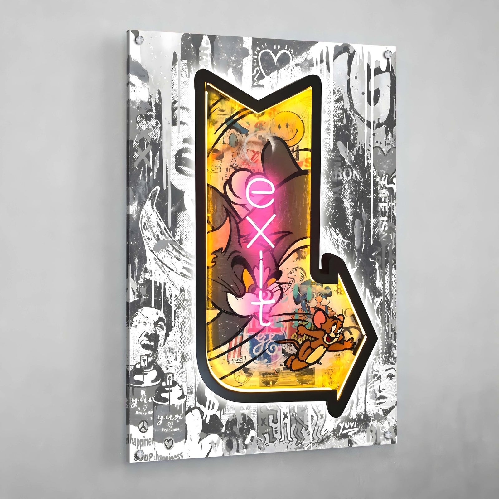 Tableau Pop Art Tom & Jerry - The Art Avenue