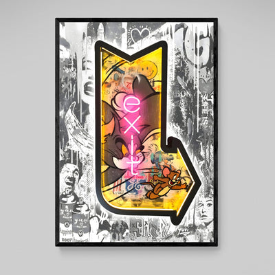 Tableau Pop Art Tom & Jerry - The Art Avenue