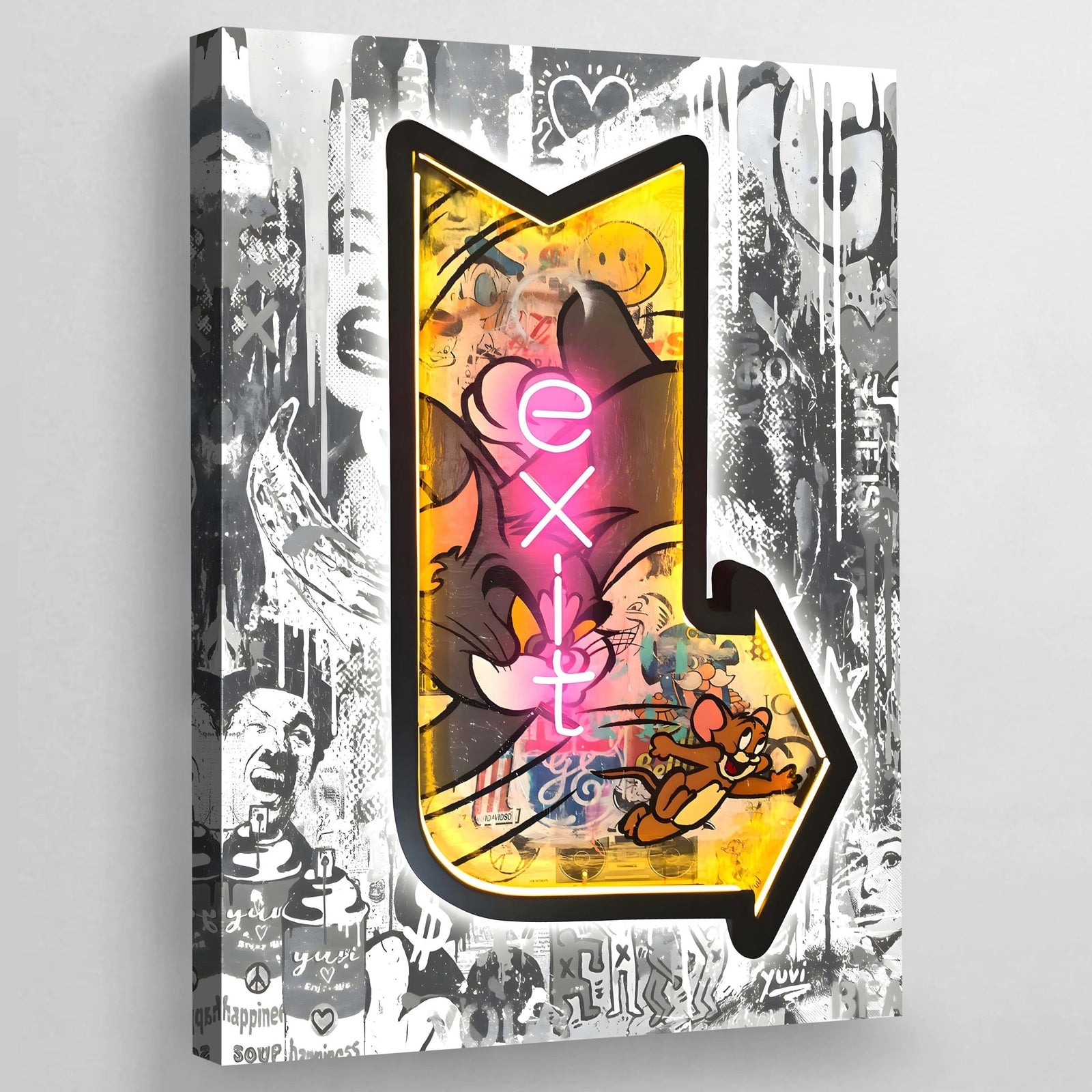 Tableau Pop Art Tom & Jerry - The Art Avenue