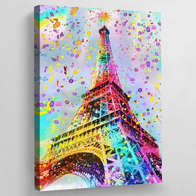 Tableau Pop Art Tour Eiffel - The Art Avenue