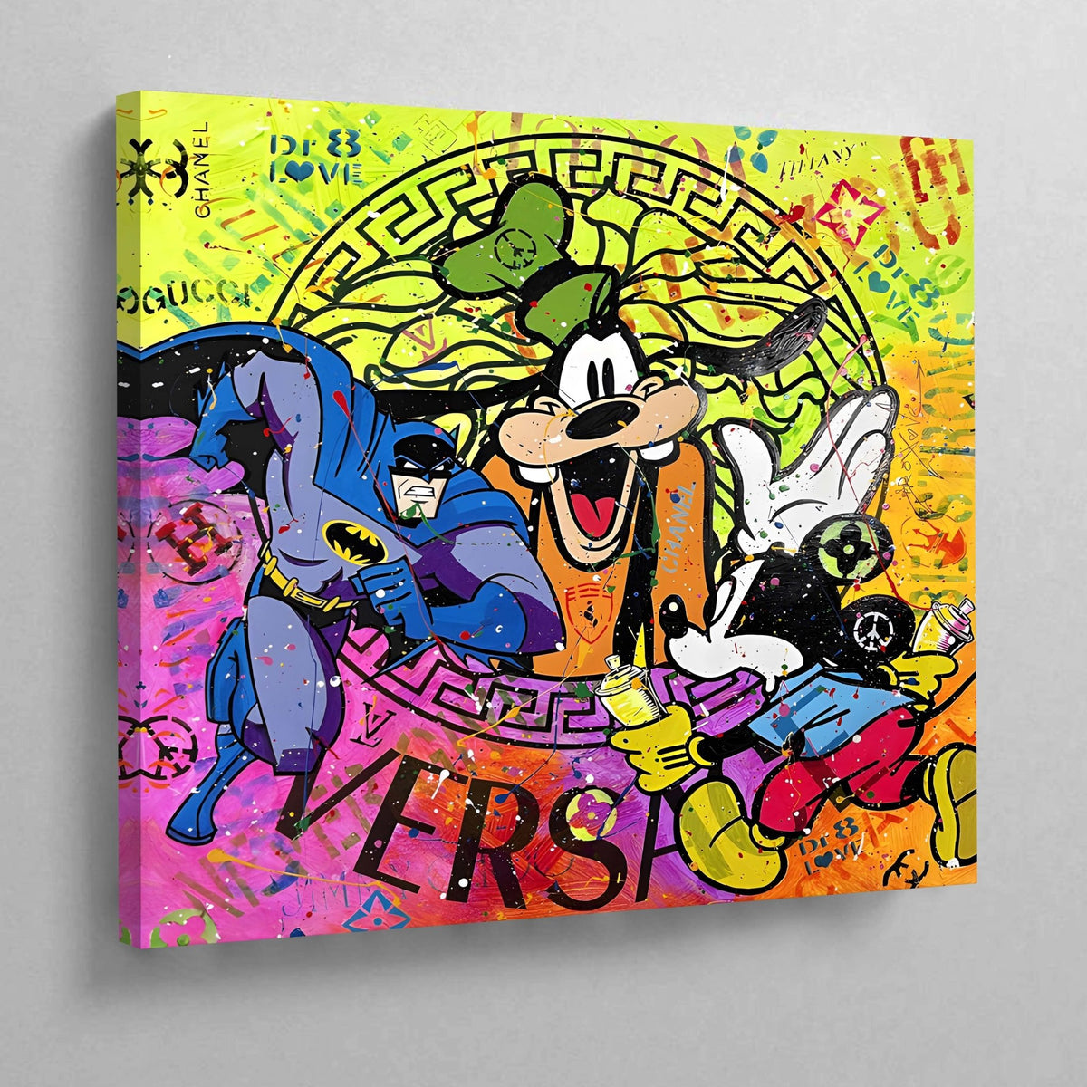 Tableau Pop Art Versace - The Art Avenue