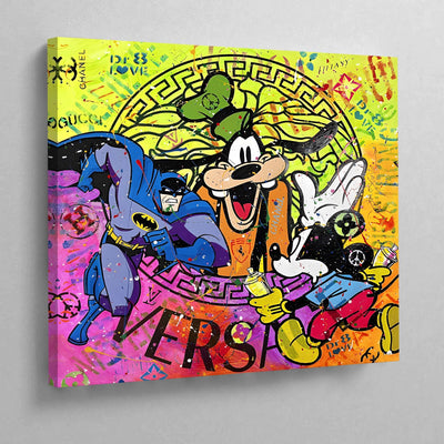 Tableau Pop Art Versace - The Art Avenue