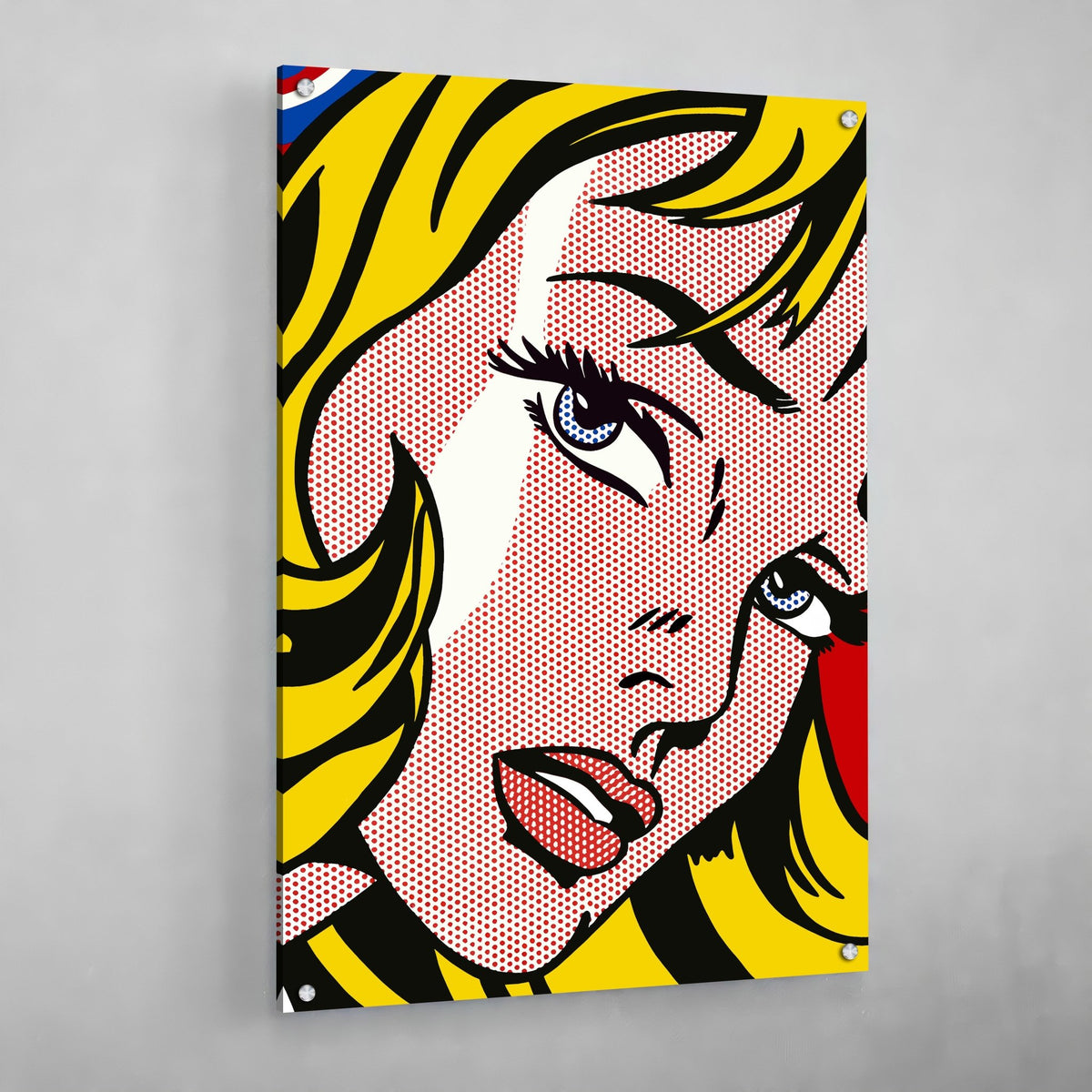 Tableau Pop Art Visage Femme - The Art Avenue