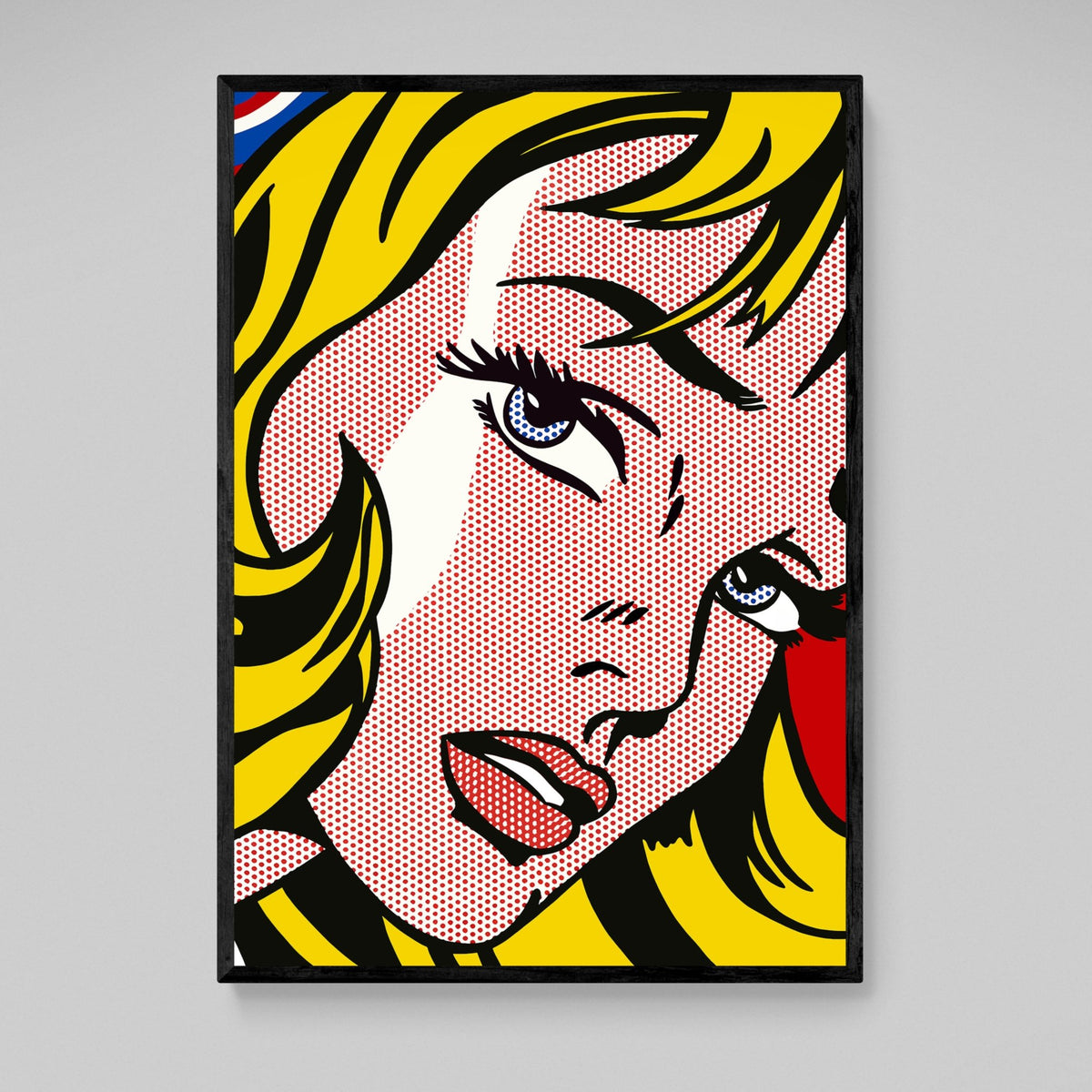 Tableau Pop Art Visage Femme - The Art Avenue