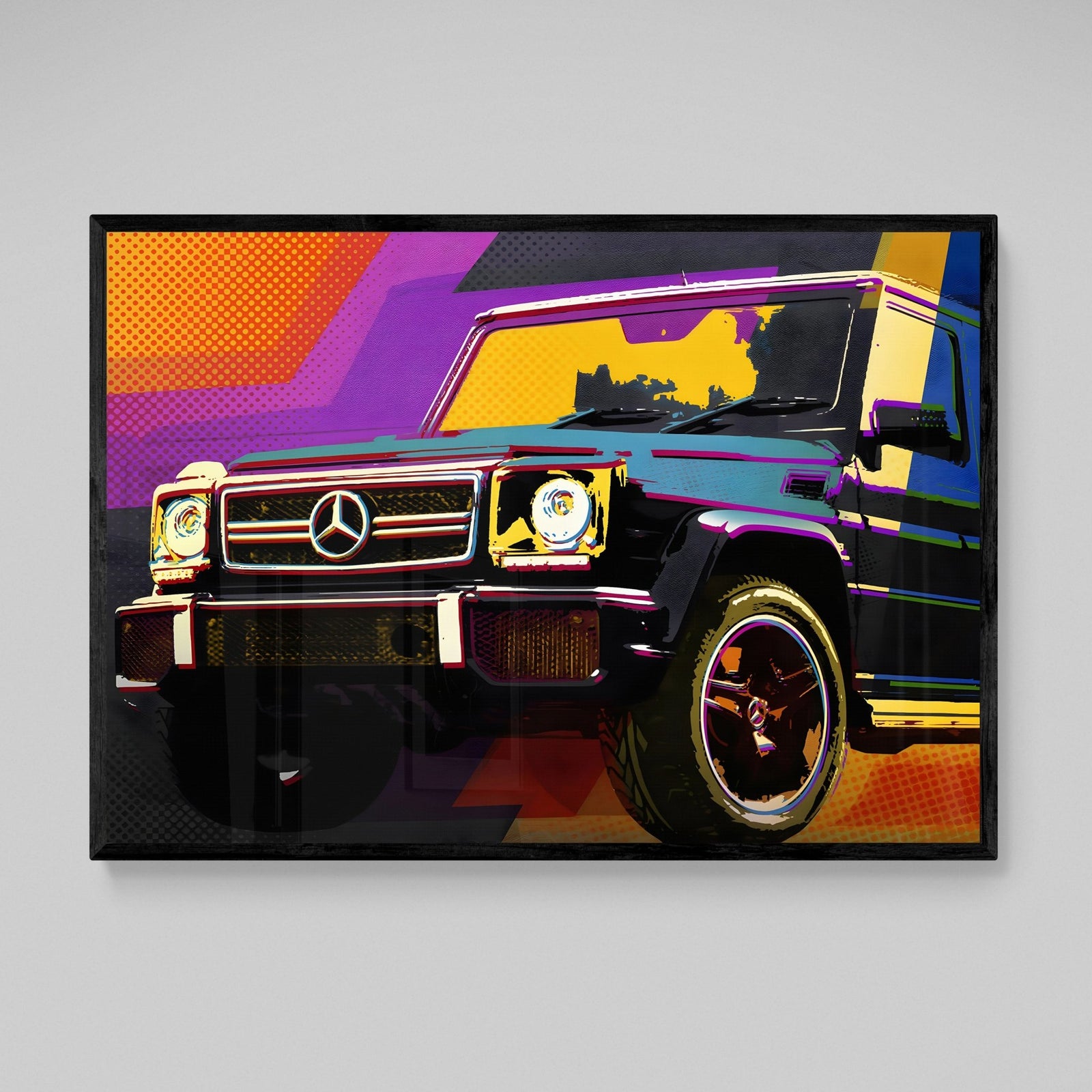 Tableau Pop Art Voiture - The Art Avenue
