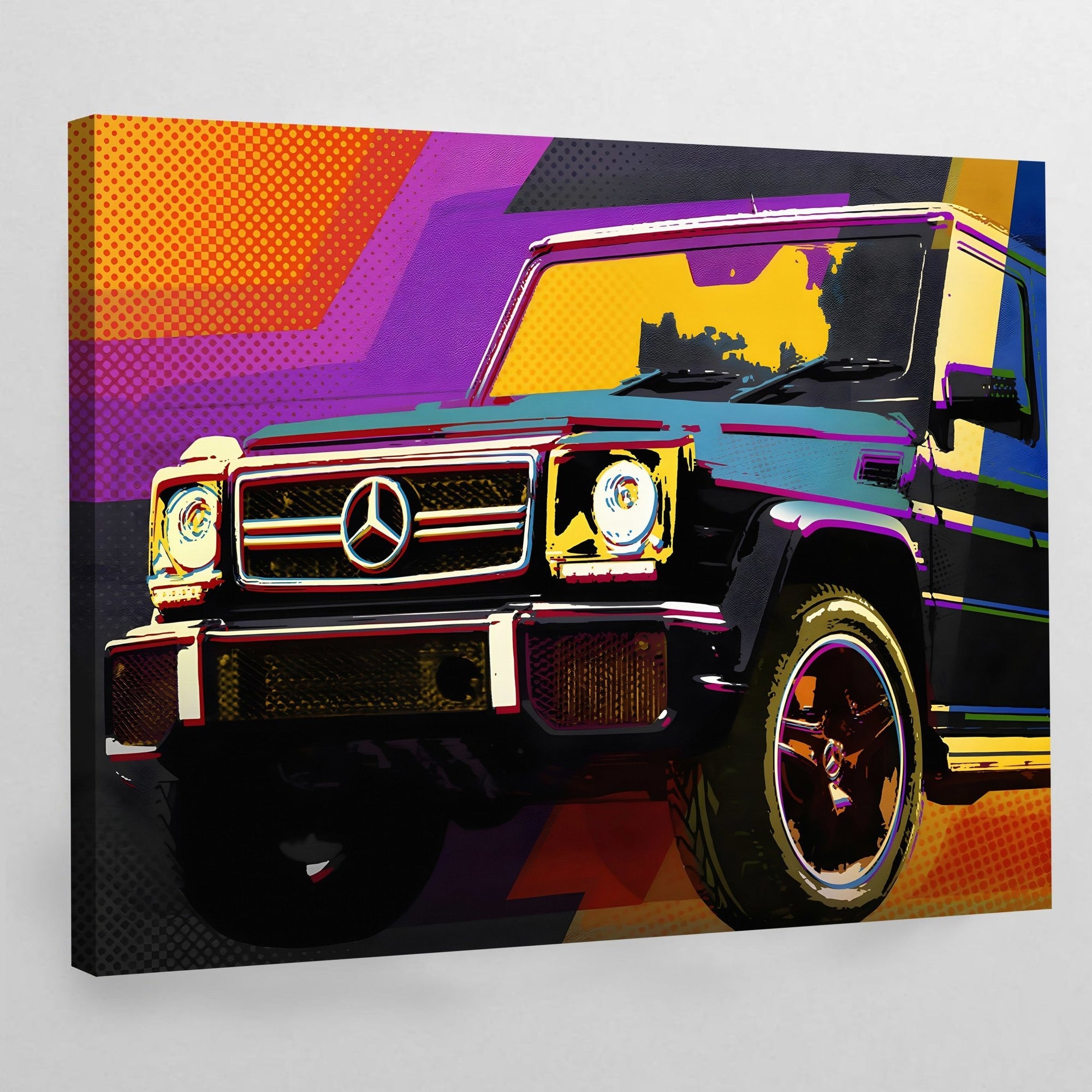 Tableau Pop Art Voiture - The Art Avenue