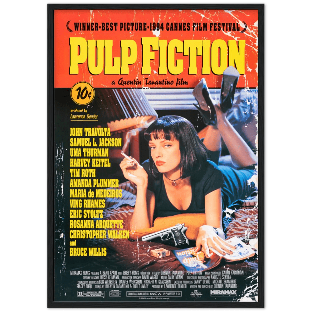 Affiche Vintage Pulp Fiction