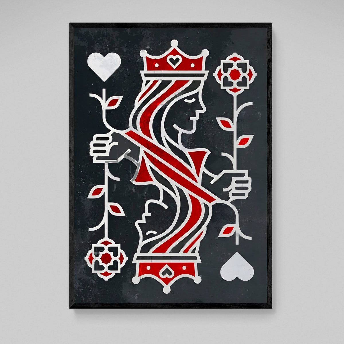 Tableau Reine De Coeur - The Art Avenue