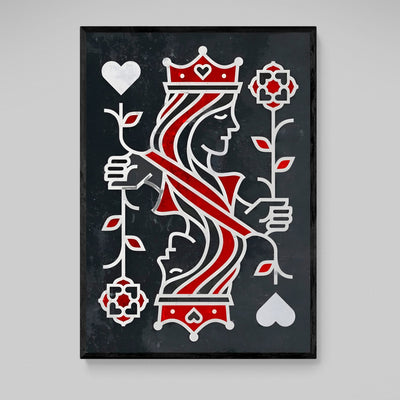 Tableau Reine De Coeur - The Art Avenue