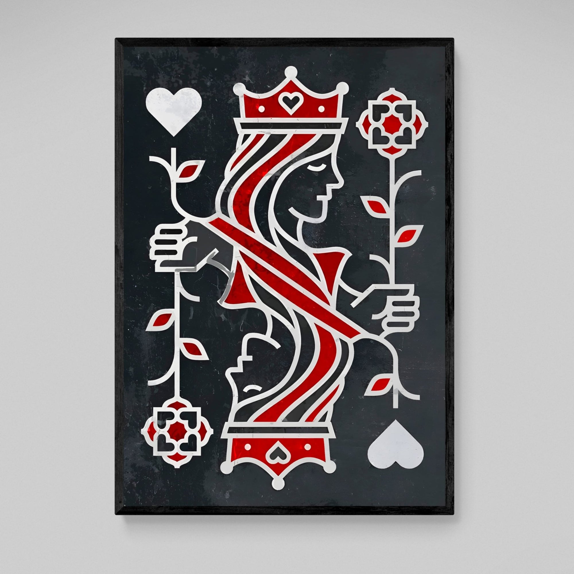 Tableau Reine De Coeur - The Art Avenue