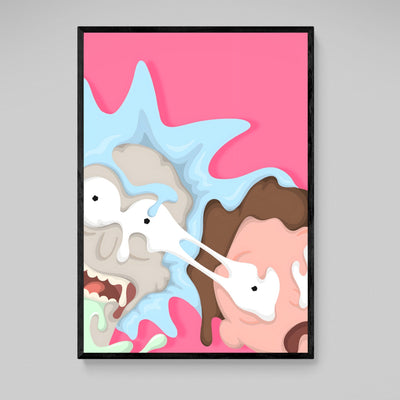 Tableau Rick et Morty - The Art Avenue