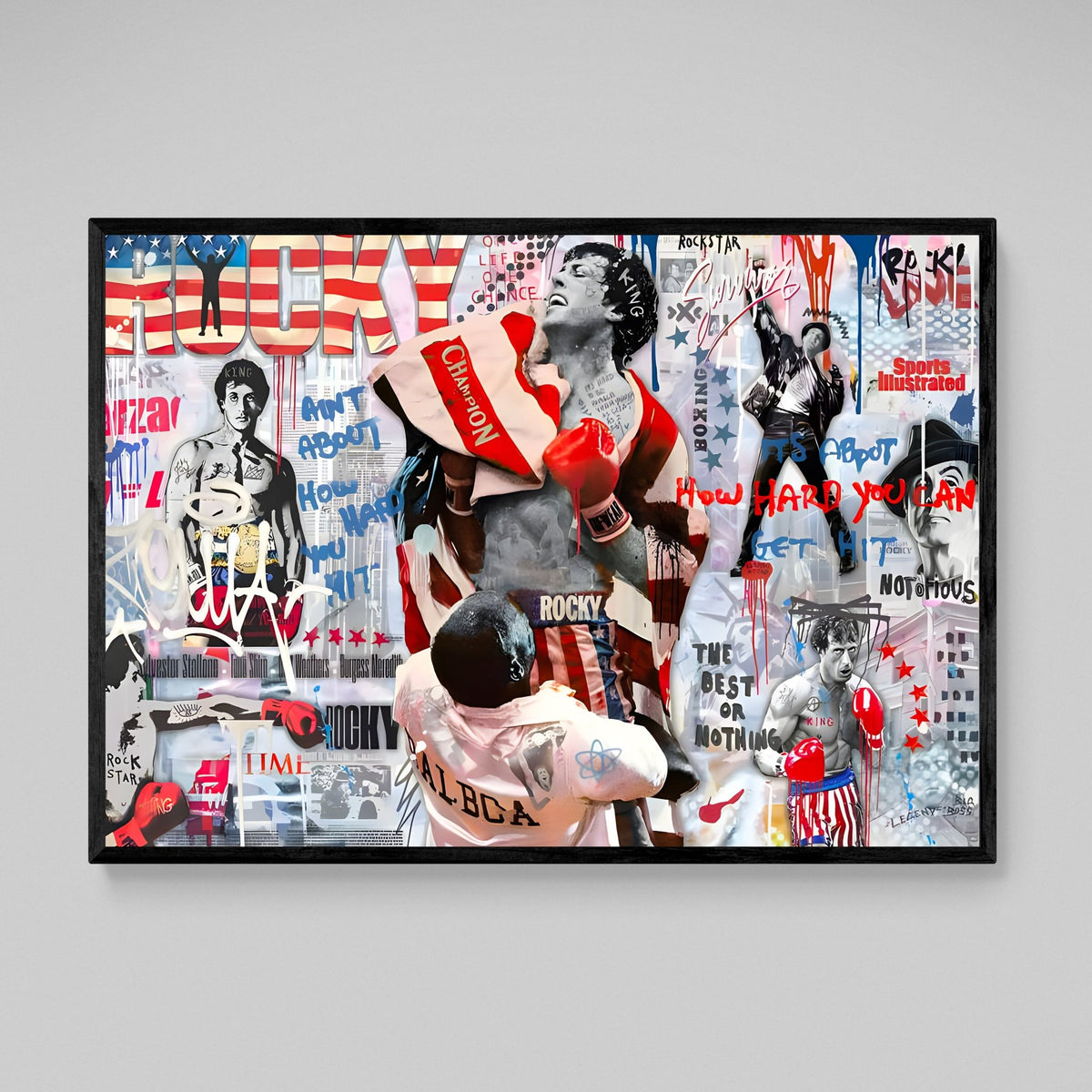 Tableau Rocky Balboa - The Art Avenue