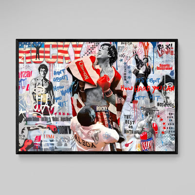 Tableau Rocky Balboa - The Art Avenue