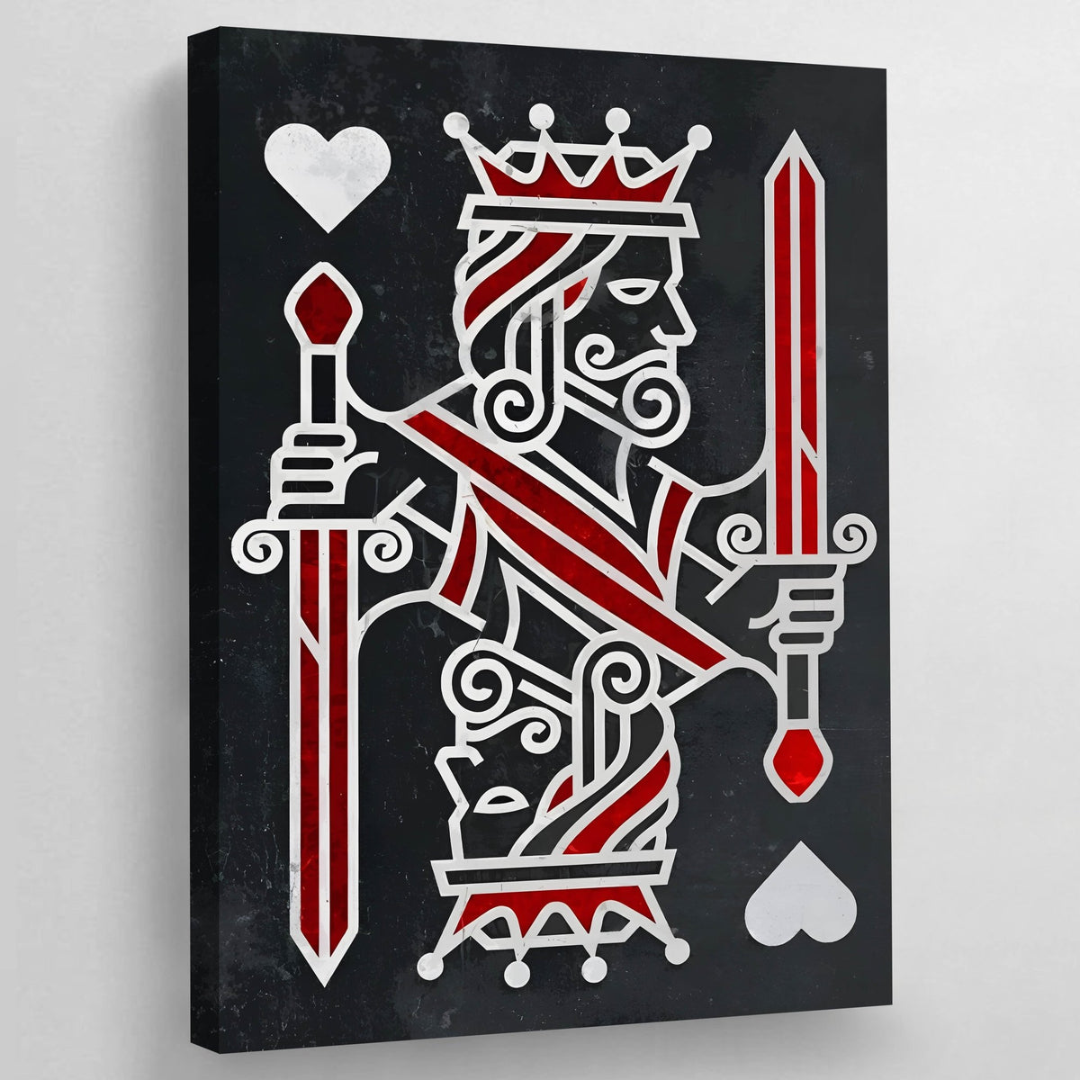Tableau Roi De Coeur - The Art Avenue